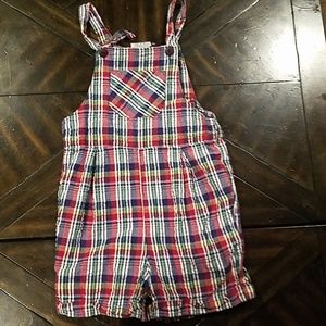 Girard 24 month boy short overalls